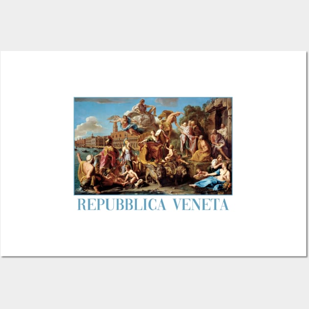 The Triumph of Venice by Batoni Wall Art by academic-art